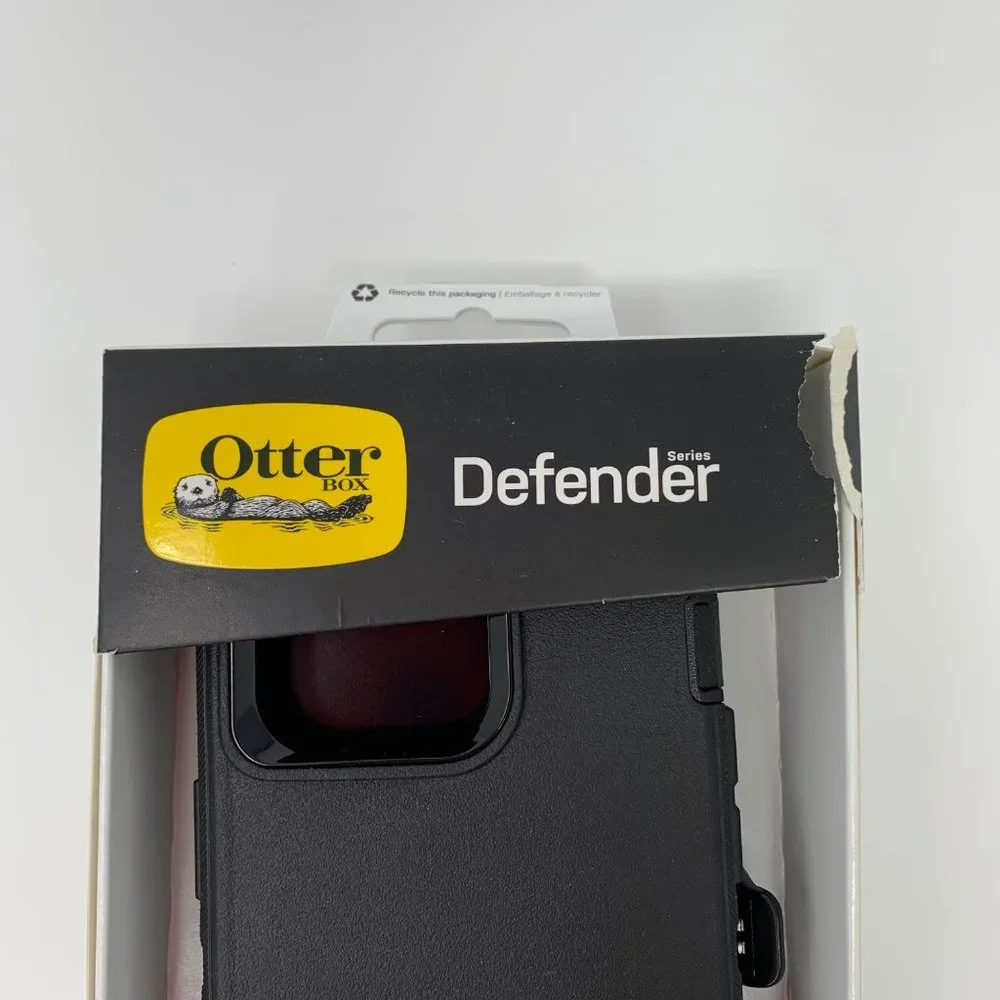OtterBox Defender for iPhone 14 PRO Screenless Series Case & Belt Clip Holster